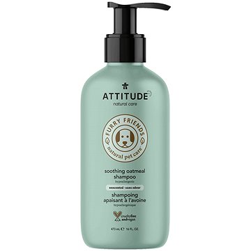 Attitude Furry Friends Přírodní zklidňující šampon s ovsem 473 ml (626232811414)