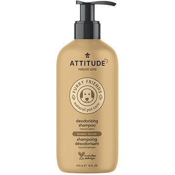 Attitude Furry Friends Přírodní šampon odstraňující zápach 473 ml (626232811421)