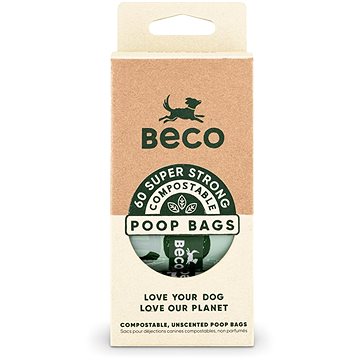 Beco sáčky kompostovatelné ekologické 60 ks (5060189754809)