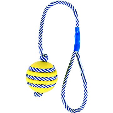 Trixie Vrhací míč na fosforeskující šňůře 5 cm/40 cm (4011905349619)
