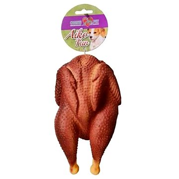 Cobbys Pet Aiko Fun Grilované kuře pískací 19 × 10 × 8,5 cm (8586020721368)