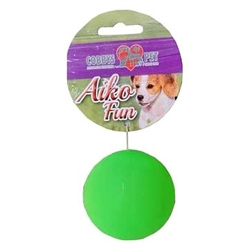 Cobbys Pet Aiko Fun Neonový míč 6,2 cm (8586020721399)