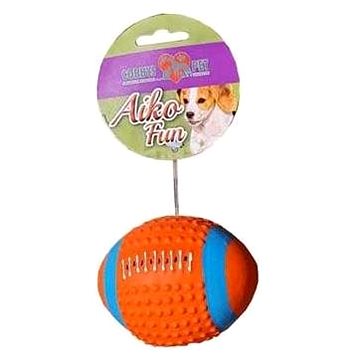 Cobbys Pet Aiko Fun Rugby míč pískací 9 cm (8586020721337)