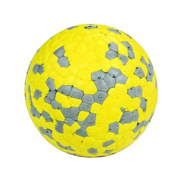 M-Pets Bloom superodolný míček z E-TPA recyklátu šedožlutý 7 cm (6953182741046)