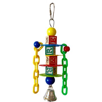 Terra International Naučné kostky s plastovými doplňky a zvonečkem 21 × 7 cm (8593361000458)