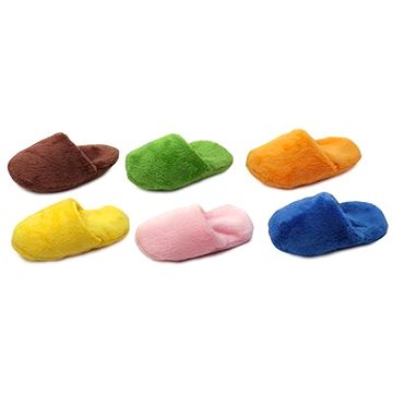Doggles plyšový pantoflíček mix barev (686644900960)