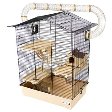 Cobbys Pet Roddy Natur Palace pro křečky 74 × 40 × 76 cm (8586016566461)