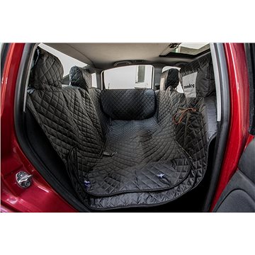 Reedog ochranný potah do auta pro psa na zip + boky - černý (XL) (8596067210978)