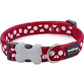 Red Dingo White Spots on Red 12 mm × 20-32 cm (9330725034358)