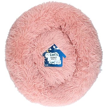 Let's Sleep Donut pelíšek růžový 50 cm (8716759596252)