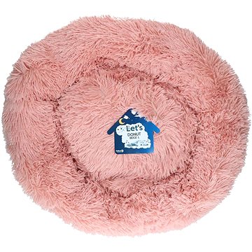 Let's Sleep Donut pelíšek růžový 60 cm (8716759596269)