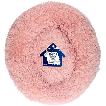 Let's Sleep Donut pelíšek růžový 80 cm (8716759603981)