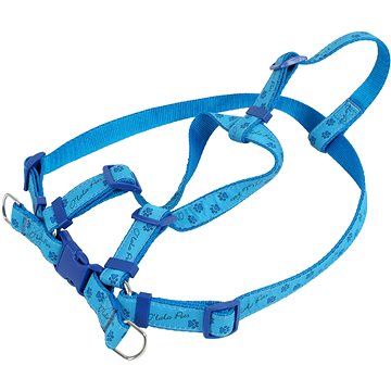 Olala Pets kšíry tlapky 20 mm × 44 - 72 cm - modrá (8592644101134)