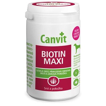 Canvit Biotin Maxi ochucené pro psy 230g (8595602507740)