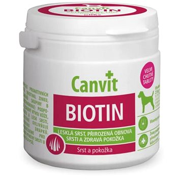 Canvit Biotin ochucené pro psy 100 g (8595602507801)