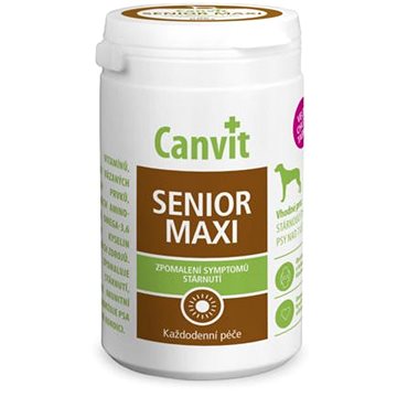 Canvit Senior MAXI ochucené pro psy 230 g (8595602533787)