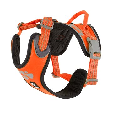 Postroj Hurtta Weekend Warrior neon oranžový 40-45cm (6410329334443)