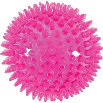BALL SPIKE TPR POP 13 cm s ostny růžová Zolux (3336024790717)