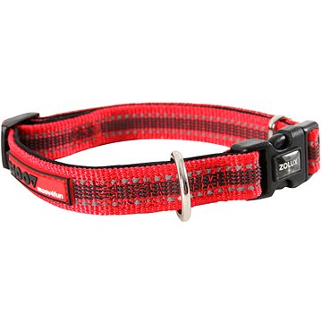 Zolux Obojek pes MOOV nastavitelný červená 25mm 45-58cm (3336024666623)