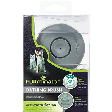 FURminator kartáč Bathing Brush pro psy a kočky 1ks (4048422141532)