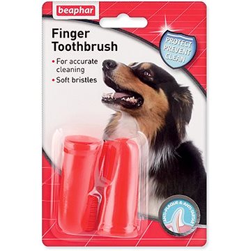 Beaphar Dog-A-Dent kartáček zubní na prst (8711231113279)