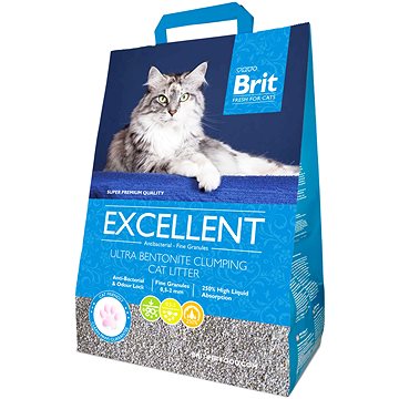 Brit Fresh for Cats Excellent Ultra Bentonite 10 kg (8595602505845)