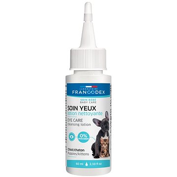 Francodex roztok čistící na oči štěně, kotě 60 ml (3283021721971)