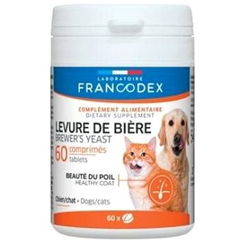 Francodex Brewer Yeast (pivovov. kvas) pes,kočka 60 tab. (3283021703854)