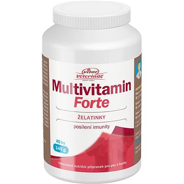 Vitar Veterinae Multivitamin Forte želé 40 ks (8595011125627)