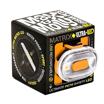 Max & Molly Matrix Ultra LED Cube, bezpečnostní světlo, oranžové (4894512014565)