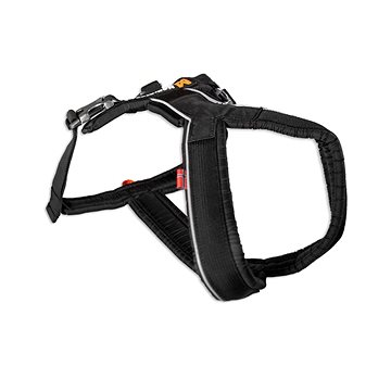Non-stop dogwear postroj Line 7, černá (7071652011471)