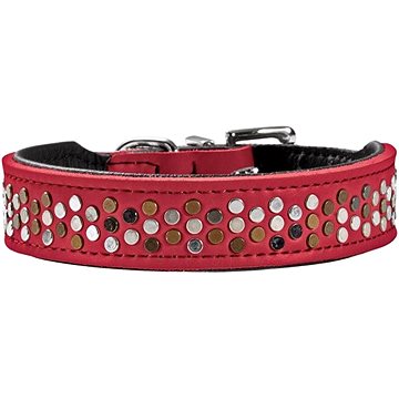hunter-obojek-basic-rivellino-cerveny-35-39-5-cm