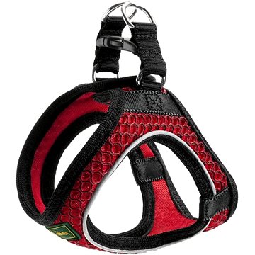 Hunter postroj Hilo Comfort, červený XS-S (4016739666048)