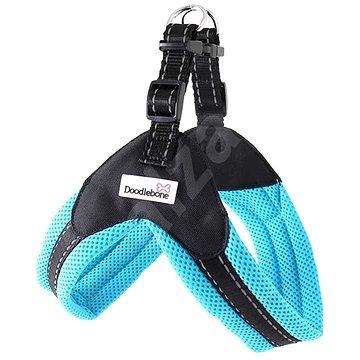 Postroj Doodlebone Boomerang Blue XS (0784927266229)