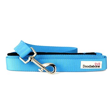 Vodítko Doodlebone Neon Blue L (0702811584839)