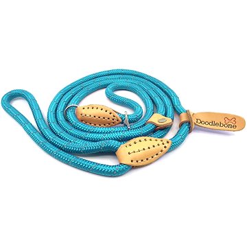 Stahovací lanové vodítko Doodlebone Neon Blue (0702811586581)