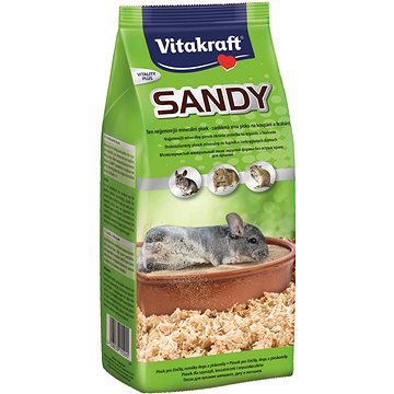 Vitakraft Sandy koupelový písek pro činčily 1kg (4008239155245)