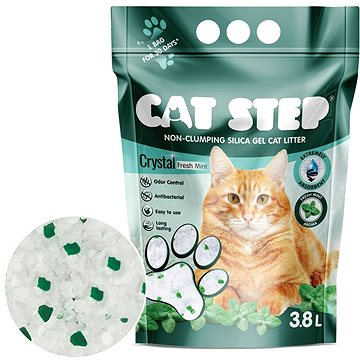 Cat Step Crystal Fresh Mint 1,67 kg 3,8 l (8595166735498)