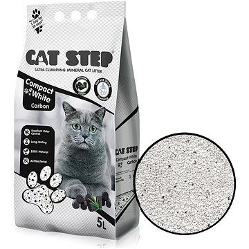 Cat Step compact white carbon 5 l (8595166735085)