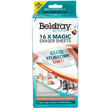 BELDRAY MAGIC ERASER SHEETS - 16PC (LA080790EU7)