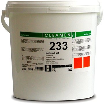 CLEAMEN 233 tabletová sůl do myček 10 kg (8594011504418)