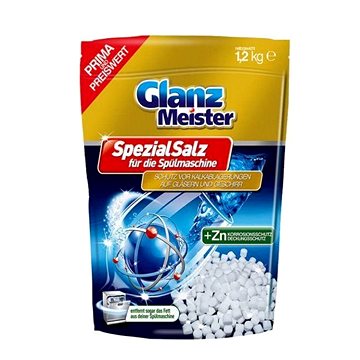 GLANZ MEISTER Sůl do myčky s obsahem Zinku 1,2 kg (4260418931471)