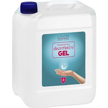 LAVON Bezoplachový dezinfekční gel, 5 l (8594187140793)
