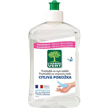L'ARBRE VERT mytí nádobí Sensitive 500 ml (3450601027390)