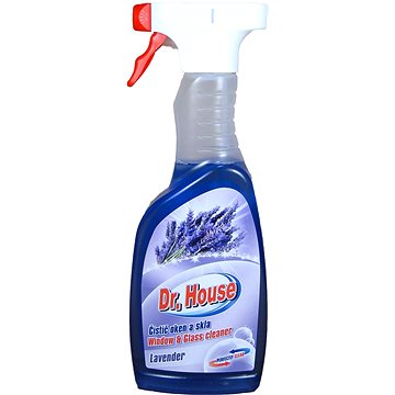 DR. HOUSE čistič oken s rozprašovačem Lavender 500 ml (8594057125011)
