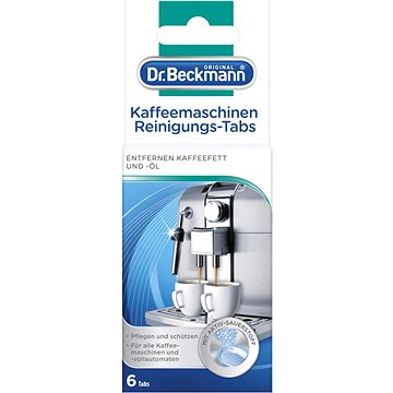 DR. BECKMANN čisticí tablety na kávovar 6 ks (4008455028712)