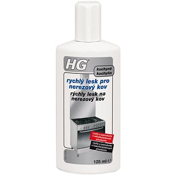 HG Rychlý lesk pro nerezový kov 125 ml (8711577014711)