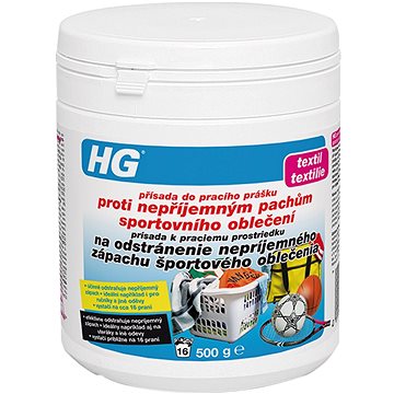 HG Proti nepříjemným pachům sportovního oblečení 500 g (8711577194840)