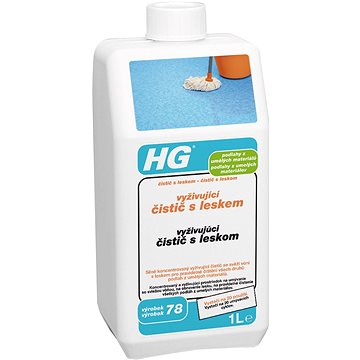 HG Vyživující čistič s leskem pro podlahy z umělých materiálů 1 l (8711577015138)