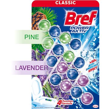 BREF Power Aktiv Pine & Lavender 4× 50 g (9000101316988)